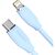 Дата кабель USB-C to Lightning 1.2m 20W Blue Baseus (CAGD020003), изображение 2 Дата кабель USB-C to Lightning 1.2m 20W Blue Baseus (CAGD020003), изображение 2