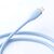 Дата кабель USB-C to Lightning 1.2m 20W Blue Baseus (CAGD020003), изображение 4 Дата кабель USB-C to Lightning 1.2m 20W Blue Baseus (CAGD020003), изображение 4