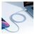 Дата кабель USB-C to Lightning 1.2m 20W Blue Baseus (CAGD020003), изображение 5 Дата кабель USB-C to Lightning 1.2m 20W Blue Baseus (CAGD020003), изображение 5