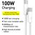 Дата кабель USB-C to USB-C 1.0m 5A White Baseus (CALD000202), изображение 2 Дата кабель USB-C to USB-C 1.0m 5A White Baseus (CALD000202), изображение 2