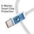 Дата кабель USB-C to USB-C 2.0m 5A White Baseus (CALD000302), изображение 5 Дата кабель USB-C to USB-C 2.0m 5A White Baseus (CALD000302), изображение 5