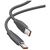 Дата кабель USB-C to USB-C 1.2m 5A Black Baseus (CAGD030001), изображение 2 Дата кабель USB-C to USB-C 1.2m 5A Black Baseus (CAGD030001), изображение 2