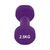 Гантель PowerPlay 4125 Achilles 2.5 кг Фіолетова (PP_4125_2.5kg), изображение 5 Гантель PowerPlay 4125 Achilles 2.5 кг Фіолетова (PP_4125_2.5kg), изображение 5