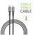 Дата кабель USB-C to USB-C 2.0m CBGPD100WTT2 100W Intaleo (1283126559570), зображення 3 Дата кабель USB-C to USB-C 2.0m CBGPD100WTT2 100W Intaleo (1283126559570), зображення 3