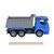 Спецтехніка Same Toy инерционный Truck Самосвал синий (98-611Ut-2), зображення 2 Спецтехніка Same Toy инерционный Truck Самосвал синий (98-611Ut-2), зображення 2