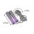 Скакалка PowerPlay 4206 Cіро-фіолетова (PP_4206_Grey/Violet), изображение 5 Скакалка PowerPlay 4206 Cіро-фіолетова (PP_4206_Grey/Violet), изображение 5