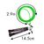 Скакалка PowerPlay 4202 швидкісна Зелена (PP_4202_Green), изображение 6 Скакалка PowerPlay 4202 швидкісна Зелена (PP_4202_Green), изображение 6