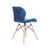 Кухонный стул GT Racer X-D27 Velvet Blue, изображение 4 Кухонный стул GT Racer X-D27 Velvet Blue, изображение 4