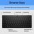 Клавиатура HP 350 Compact Multi-Device Bluetooth UA Black (692S8AA), изображение 5 Клавиатура HP 350 Compact Multi-Device Bluetooth UA Black (692S8AA), изображение 5