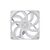 Кулер для корпуса JONSBO HF1215 White ARGB, изображение 3 Кулер для корпуса JONSBO HF1215 White ARGB, изображение 3