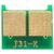 Чип для картриджа HP CLJ CP1025/1215/1415, U10, Black AHK (3202478), зображення 2 Чип для картриджа HP CLJ CP1025/1215/1415, U10, Black AHK (3202478), зображення 2