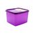 Пищевой контейнер Irak Plastik Alaska квадратний 1,2 л фіолетовий (5509)