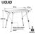 Туристический стол Uquip Variety M Grey (244112), изображение 6 Туристический стол Uquip Variety M Grey (244112), изображение 6