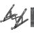Подставка для ноутбука XoKo RM-C1000 Black (XK-RM-C1000-BK), изображение 3 Подставка для ноутбука XoKo RM-C1000 Black (XK-RM-C1000-BK), изображение 3