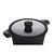Кастрюля Ringel Zitrone black с крышкой 5,8 л (RG-2108-24/2 BL), изображение 4 Кастрюля Ringel Zitrone black с крышкой 5,8 л (RG-2108-24/2 BL), изображение 4