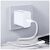 Дата кабель USB-C to USB-C 1.0m 5A 100W white ColorWay (CW-CBPDCC058-WT), изображение 8 Дата кабель USB-C to USB-C 1.0m 5A 100W white ColorWay (CW-CBPDCC058-WT), изображение 8