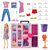 Аксесуар до ляльки Barbie Двоповерхова шафа мрії з лялькою (HGX57), зображення 3 Аксесуар до ляльки Barbie Двоповерхова шафа мрії з лялькою (HGX57), зображення 3