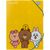 Папка на резинках Yes A4 Line Friends (492098) Папка на резинках Yes A4 Line Friends (492098)