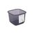 Емкость для сыпучих продуктов Violet House Transparent Black 0.5 л (0297 Transparent Black), изображение 3 Емкость для сыпучих продуктов Violet House Transparent Black 0.5 л (0297 Transparent Black), изображение 3
