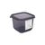 Емкость для сыпучих продуктов Violet House Transparent Black 0.5 л (0297 Transparent Black) Емкость для сыпучих продуктов Violet House Transparent Black 0.5 л (0297 Transparent Black)