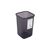 Емкость для сыпучих продуктов Violet House Transparent Black 1.1 л (0298 Transparent Black), изображение 3 Емкость для сыпучих продуктов Violet House Transparent Black 1.1 л (0298 Transparent Black), изображение 3