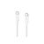 Дата кабель USB-C to USB-C 2.0m 100W white Belkin (CAB014BT2MWH), изображение 3 Дата кабель USB-C to USB-C 2.0m 100W white Belkin (CAB014BT2MWH), изображение 3