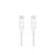 Дата кабель USB-C to USB-C 3.0m 100W white Belkin (CAB014BT3MWH), изображение 2 Дата кабель USB-C to USB-C 3.0m 100W white Belkin (CAB014BT3MWH), изображение 2