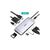Концентратор Choetech USB-C 9-in-1 (HUB-M15-GY), изображение 2 Концентратор Choetech USB-C 9-in-1 (HUB-M15-GY), изображение 2