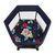 Детский манеж Lionelo Roel Blue Navy (LO-ROEL BLUE NAVY), изображение 3 Детский манеж Lionelo Roel Blue Navy (LO-ROEL BLUE NAVY), изображение 3