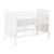 Кроватка Klups Marsell 120 х 60 см Белая (MARSELL3) Кроватка Klups Marsell 120 х 60 см Белая (MARSELL3)