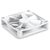 Кулер для корпуса NZXT F120P (RF-P12SF-W1), изображение 5 Кулер для корпуса NZXT F120P (RF-P12SF-W1), изображение 5