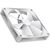 Кулер для корпуса NZXT F140P white (RF-P14SF-W1), изображение 3 Кулер для корпуса NZXT F140P white (RF-P14SF-W1), изображение 3