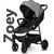Коляска Lionelo Zoey Grey Stone (LO-ZOEY GREY STONE), изображение 2 Коляска Lionelo Zoey Grey Stone (LO-ZOEY GREY STONE), изображение 2