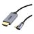 Кабель мультимедийный USB-C to HDMI 1.8m USB 3.1 L-type 4K60Hz Choetech (XCH-1803), изображение 2 Кабель мультимедийный USB-C to HDMI 1.8m USB 3.1 L-type 4K60Hz Choetech (XCH-1803), изображение 2