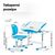 Парта со стулом Evo-kids Blue (Evo-06 Ergo BL), изображение 4 Парта со стулом Evo-kids Blue (Evo-06 Ergo BL), изображение 4