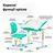 Парта со стулом Evo-kids Green (Evo-06 Ergo Z), изображение 3 Парта со стулом Evo-kids Green (Evo-06 Ergo Z), изображение 3