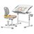 Парта со стулом Evo-kids Grey (Evo-06 Ergo G) Парта со стулом Evo-kids Grey (Evo-06 Ergo G)