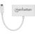 Концентратор Intracom Manhattan Type-C 4-port USB 3.0 + 3.1 PD white (163552), изображение 2 Концентратор Intracom Manhattan Type-C 4-port USB 3.0 + 3.1 PD white (163552), изображение 2