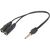 Переходник Jack 3.5mm M 4pin to 2 Jack 3.5mm F (Audio+MIC) Headset Jack Defender (63012) Переходник Jack 3.5mm M 4pin to 2 Jack 3.5mm F (Audio+MIC) Headset Jack Defender (63012)