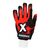 Перчатки для фитнеса MadMax MXG-101 X Gloves Black/Grey/Red XL (MXG-101-RED_XL), изображение 2 Перчатки для фитнеса MadMax MXG-101 X Gloves Black/Grey/Red XL (MXG-101-RED_XL), изображение 2