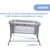 Кроватка Chicco Next2Me Magic Evo light gray (87041.72), изображение 4 Кроватка Chicco Next2Me Magic Evo light gray (87041.72), изображение 4
