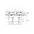 Светильник точечный Eurolamp LED GU10x2 black (LHK2-LED-GU10(black)), изображение 3 Светильник точечный Eurolamp LED GU10x2 black (LHK2-LED-GU10(black)), изображение 3