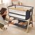 Кроватка Tutti Bambini трансформер 2 в 1 CoZee XL dark gray (211209/3581), изображение 6 Кроватка Tutti Bambini трансформер 2 в 1 CoZee XL dark gray (211209/3581), изображение 6