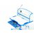 Парта со стулом Evo-kids BD-10 BL с лампой (BD-10 BL з лампою), изображение 2 Парта со стулом Evo-kids BD-10 BL с лампой (BD-10 BL з лампою), изображение 2