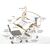 Парта со стулом Evo-kids BD-10 G с лампой (BD-10 G з лампою), изображение 2 Парта со стулом Evo-kids BD-10 G с лампой (BD-10 G з лампою), изображение 2