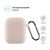 Чохол для навушників Armorstandart Ultrathin Silicone Case With Hook для Apple AirPods 2 Pink Sand (ARM59689), зображення 2