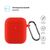 Чехол для наушников Armorstandart Ultrathin Silicone Case With Hook для Apple AirPods 2 Red (ARM59691), изображение 2 Чехол для наушников Armorstandart Ultrathin Silicone Case With Hook для Apple AirPods 2 Red (ARM59691), изображение 2