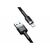Дата кабель USB 2.0 AM to Lightning 2.0m Cafule 1.5A gray+black Baseus (CALKLF-CG1), изображение 2 Дата кабель USB 2.0 AM to Lightning 2.0m Cafule 1.5A gray+black Baseus (CALKLF-CG1), изображение 2