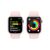 Смарт-годинник Apple Watch Series 9 GPS 41mm Pink Aluminium Case with Light Pink Sport Band - M/L (MR943QP/A), зображення 8 Смарт-годинник Apple Watch Series 9 GPS 41mm Pink Aluminium Case with Light Pink Sport Band - M/L (MR943QP/A), зображення 8