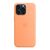 Чехол для мобильного телефона Apple iPhone 15 Pro Max Silicone Case with MagSafe Orange Sorbet (MT1W3ZM/A), изображение 2 Чехол для мобильного телефона Apple iPhone 15 Pro Max Silicone Case with MagSafe Orange Sorbet (MT1W3ZM/A), изображение 2